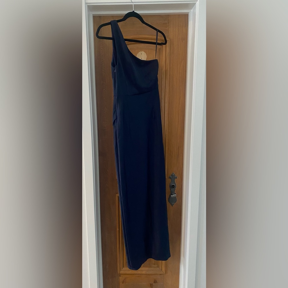 BHLDN DYLAN SATIN CHARMEUSE MAXI DRESS